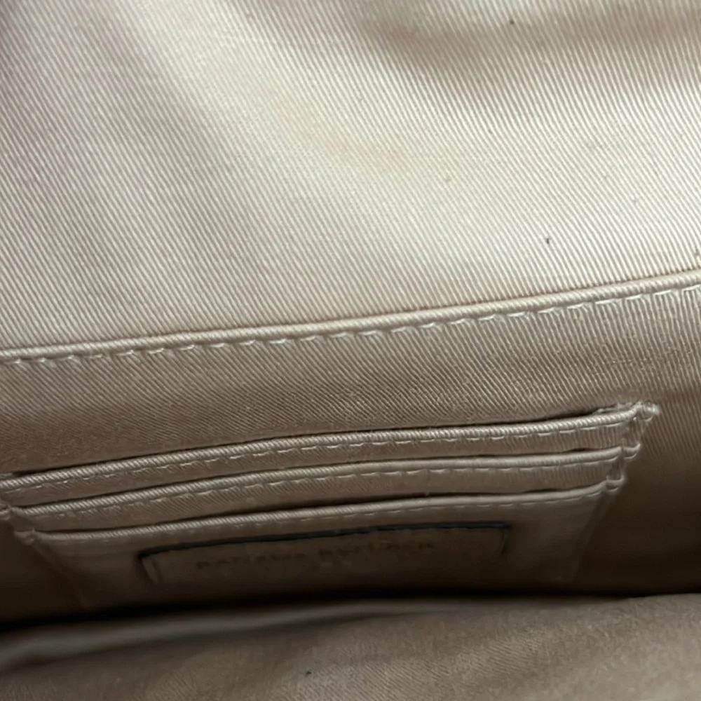 Banana Republic Italian Suede Accordian Bag